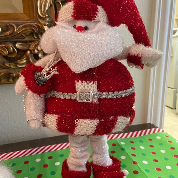 Christmas snowman decorations set of 4 - Picture 4 of 7